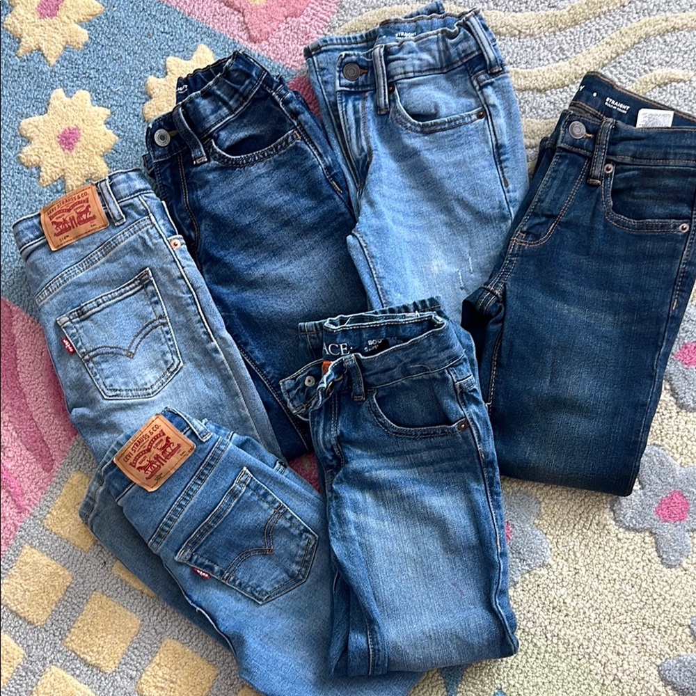 Levi's Blue Denim Jeans Collection